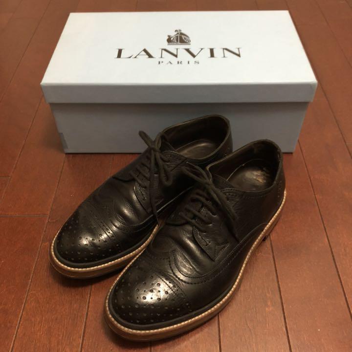 LANVIN レザーシューズ sariater-hotel.com