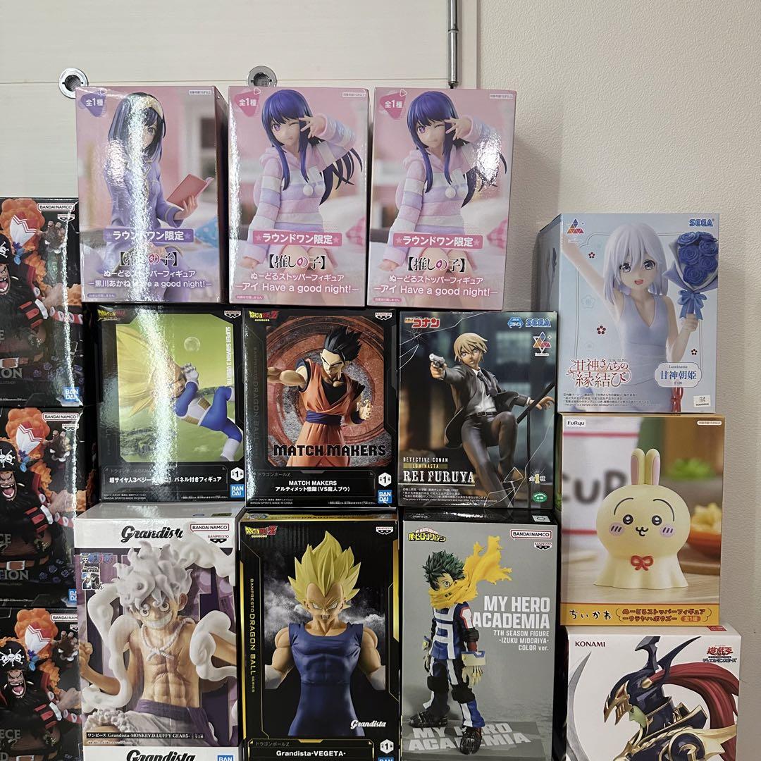 プライズフィギュア　まとめ売り　12点　ワンピース　ドラゴンボール　銀魂等 フィギュア プライズ まとめ売り 新品 未開封 ワンピース