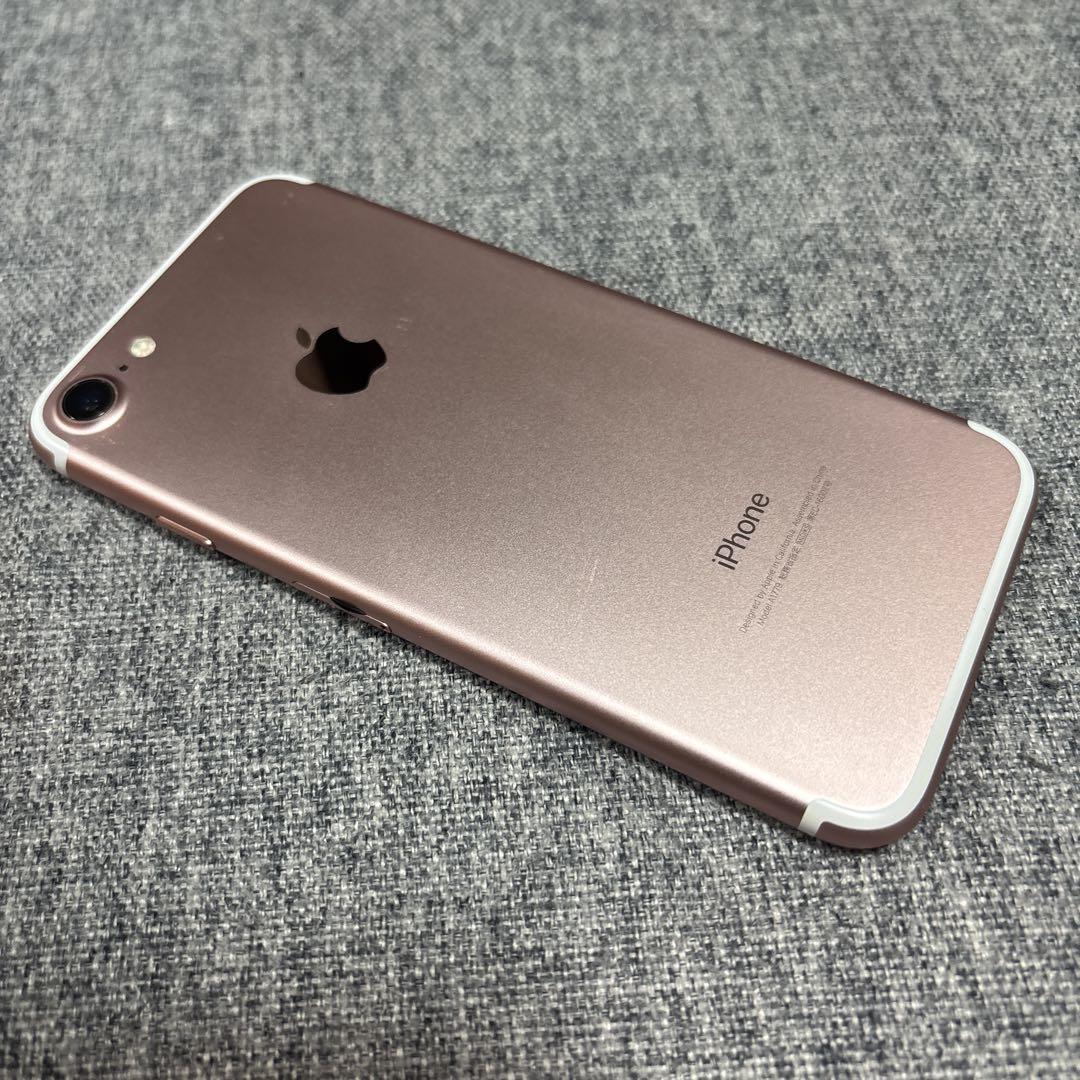 iPhone7 ローズゴールド 32GB バッテリー94％　美品　UQ SIM iPhone7 ローズゴールド 32GB バッテリー94％ 美品 UQ SIM