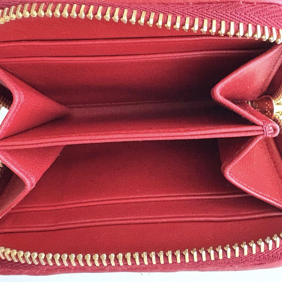 [期間限定出品] MIUMIU マテラッセ コインケース レッド