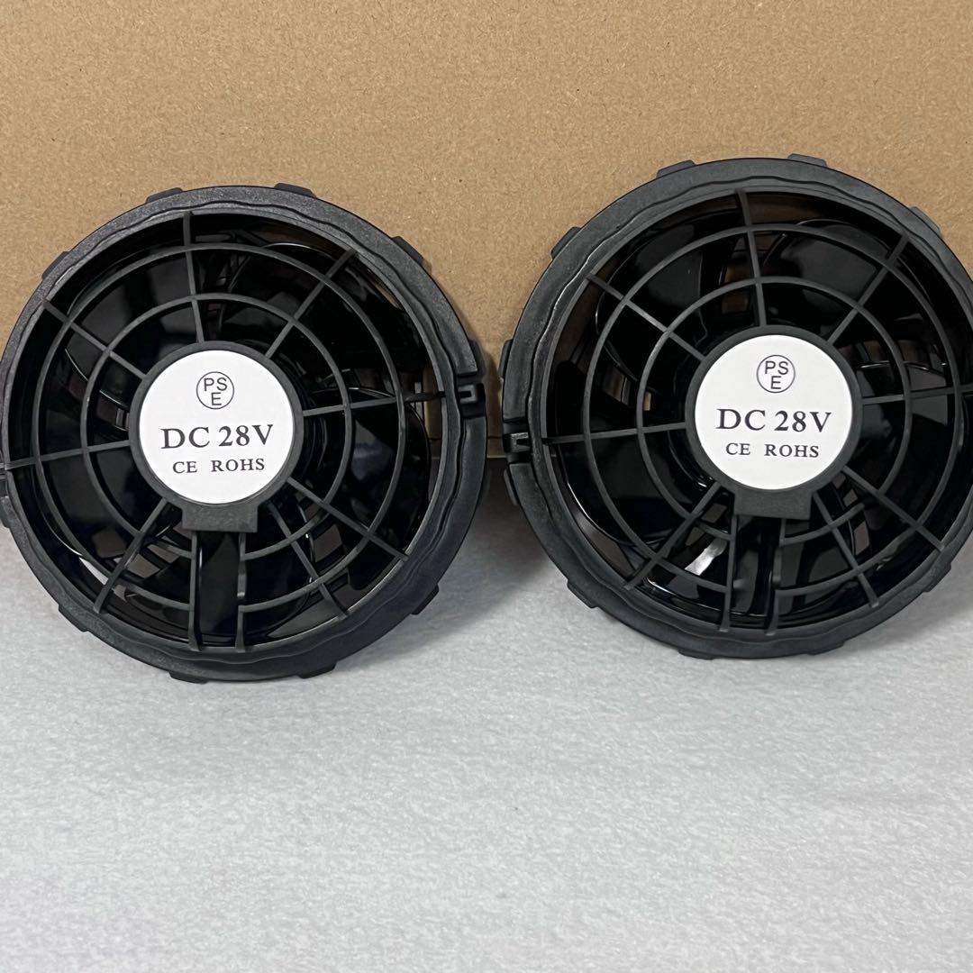 【グレー迷彩柄】 空調ベスト 空調作業服 XL PSE認証 新品 フルセット