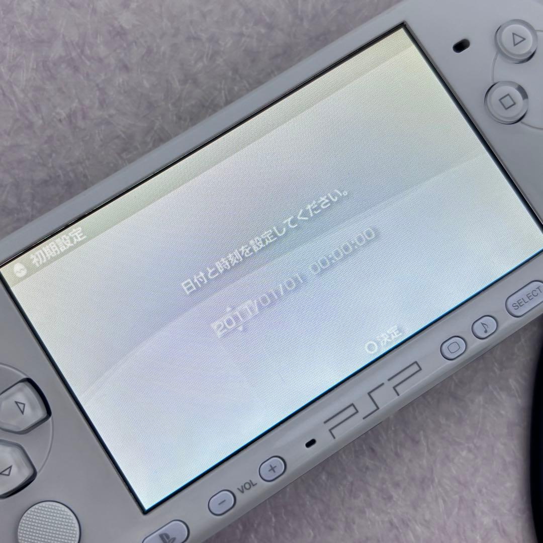 ■【綺麗】PSP3000/PSP-3000 ホワイト SONY