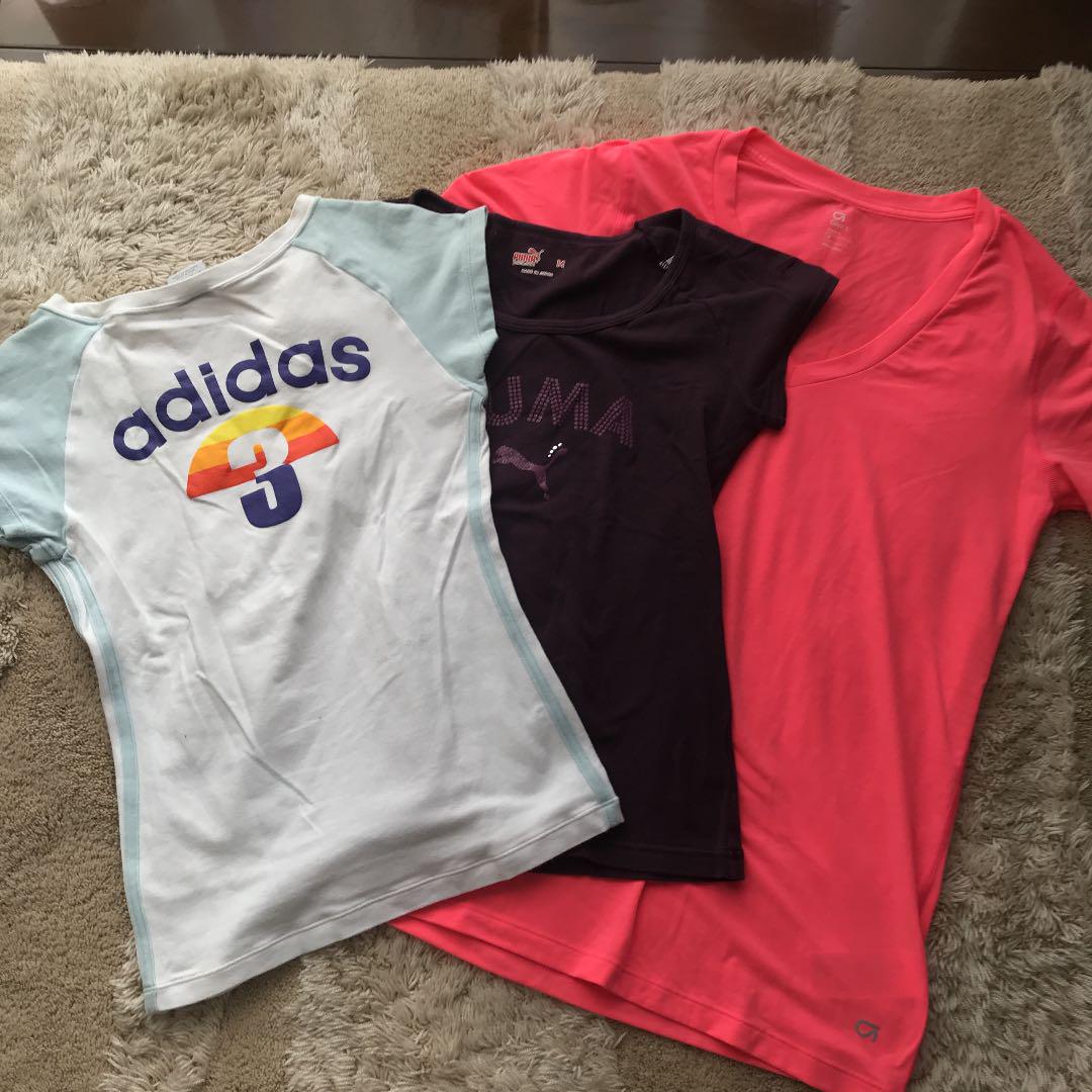 メルカリ スポーツtシャツ レディース 3点セット Tシャツ カットソー 半袖 袖なし 1 0 中古や未使用のフリマ メルカリ スポーツtシャツ レディース 3点セット Tシャツ カットソー 半袖 袖なし 1 0 中古や未使用のフリマ