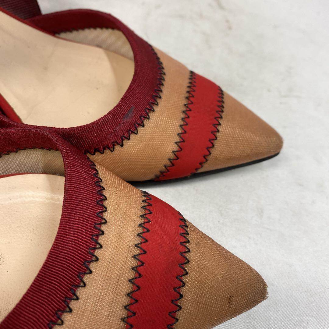 フェンディ FENDI コリブリ スリングバックシューズサイズ「36 1/2」