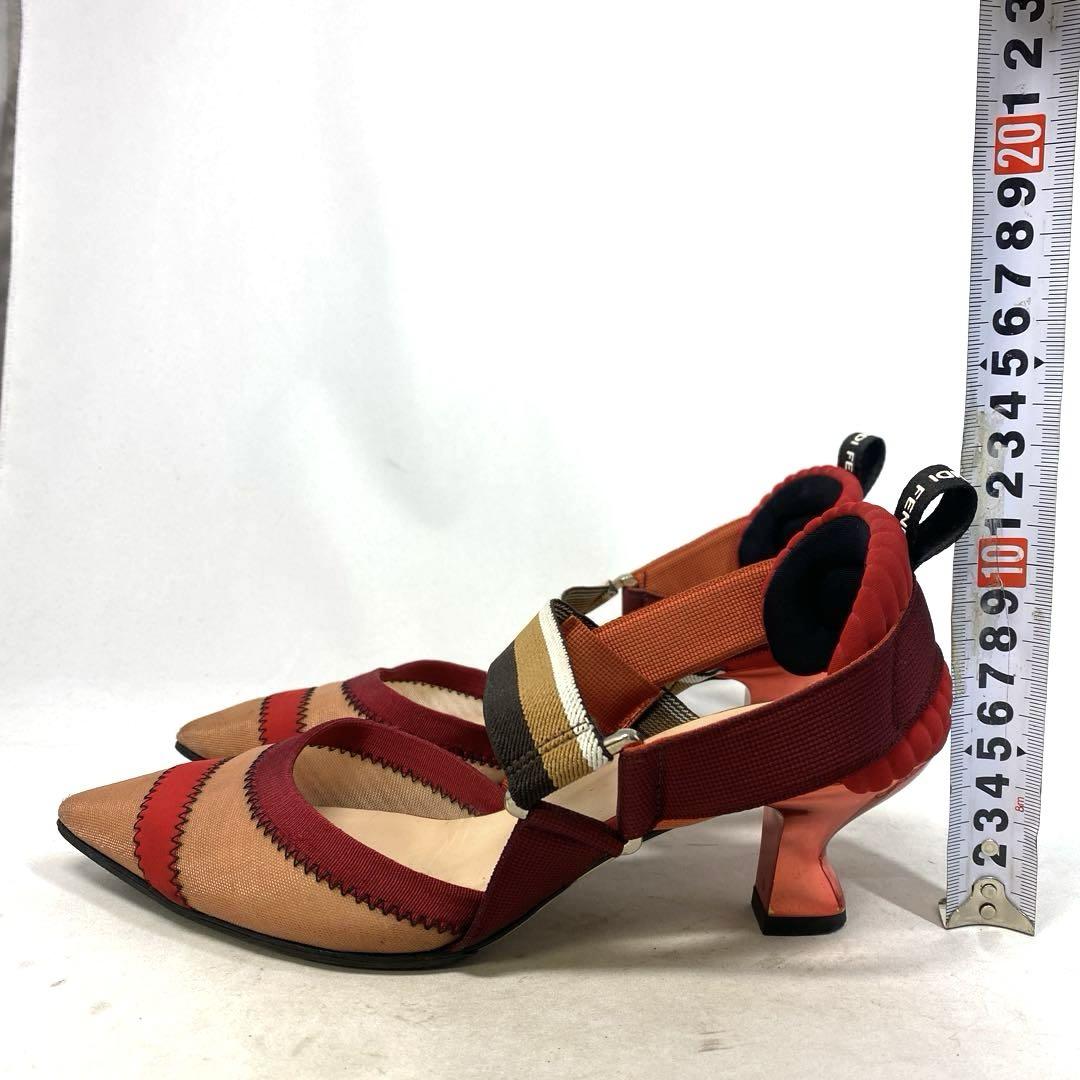 フェンディ FENDI コリブリ スリングバックシューズサイズ「36 1/2」