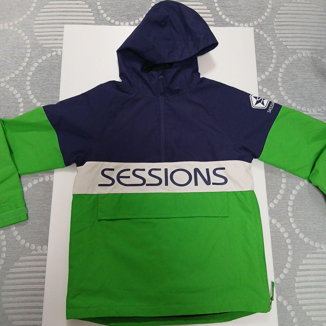 新品未使用◇SESSION スノーボードウェア ジュニア 上下セット