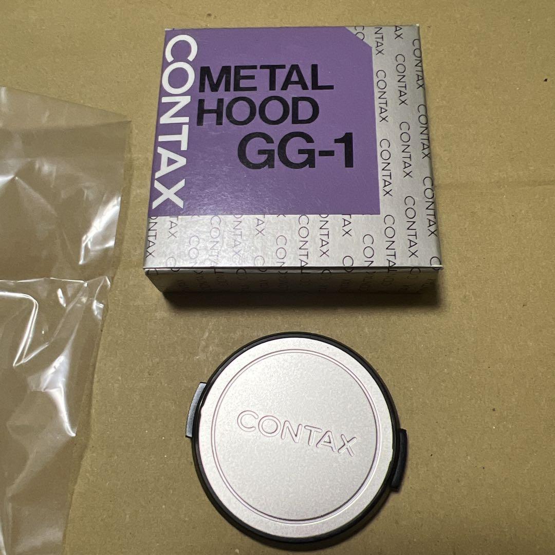 CONTAX コンタックス　GK-41 46mm レンズキャップ　C-819 New Contax GK-41 46mm Front Lens Cap Black & Silver for