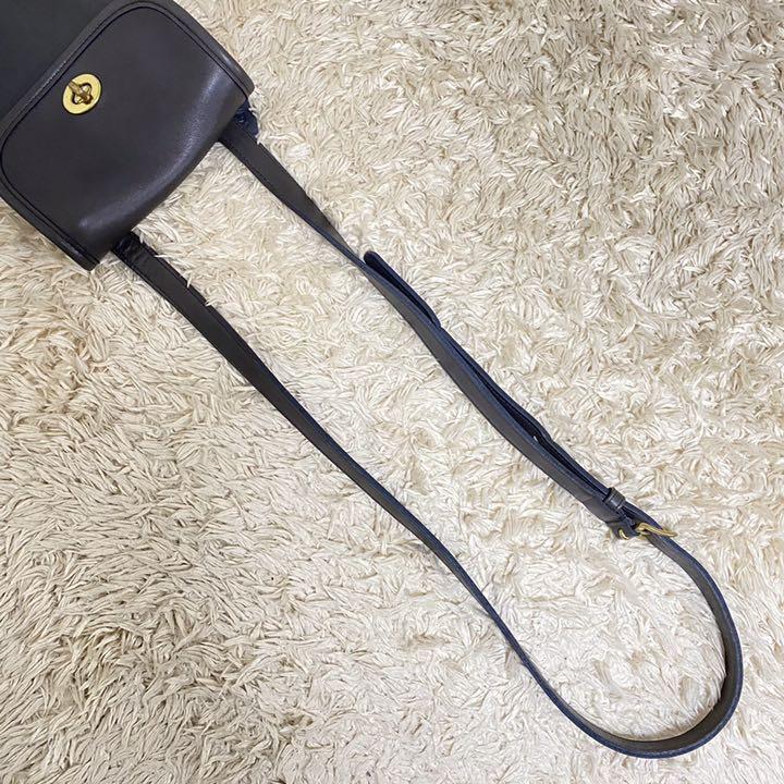 により 美品♡オールドコーチ レザー ブラック sS8qo-m12123252920 ショルダーバッグ スモールサイドパック ⋐いかなる