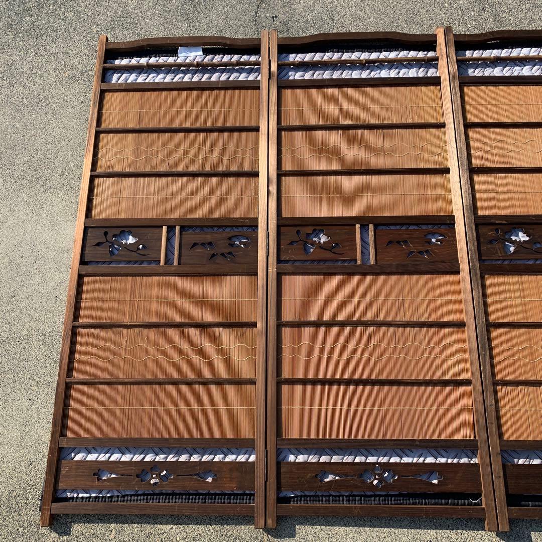 和室 120×45cm4枚組 衝立 目隠し 透かし 和室 120×45cm4枚組 衝立 目隠し 透かし