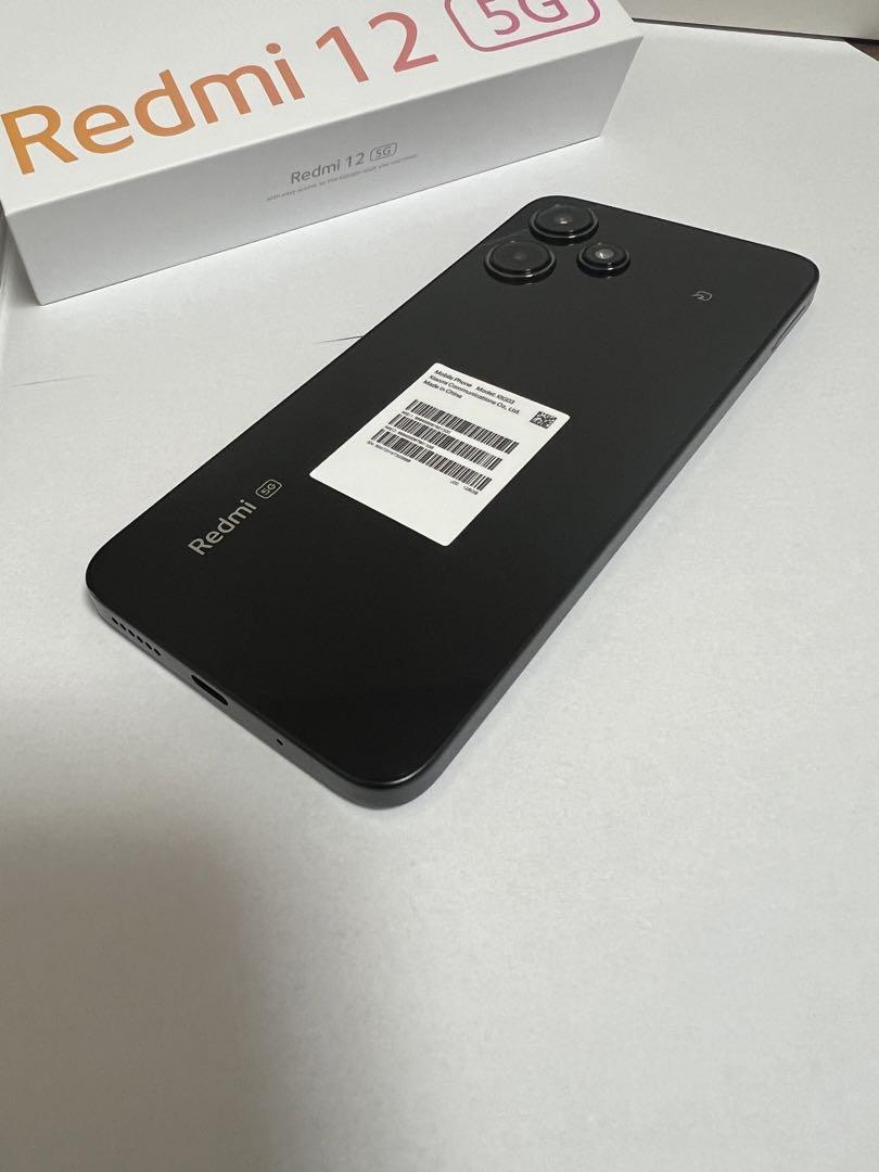 Redmi 12 5G ミッドナイトブラック 128GB