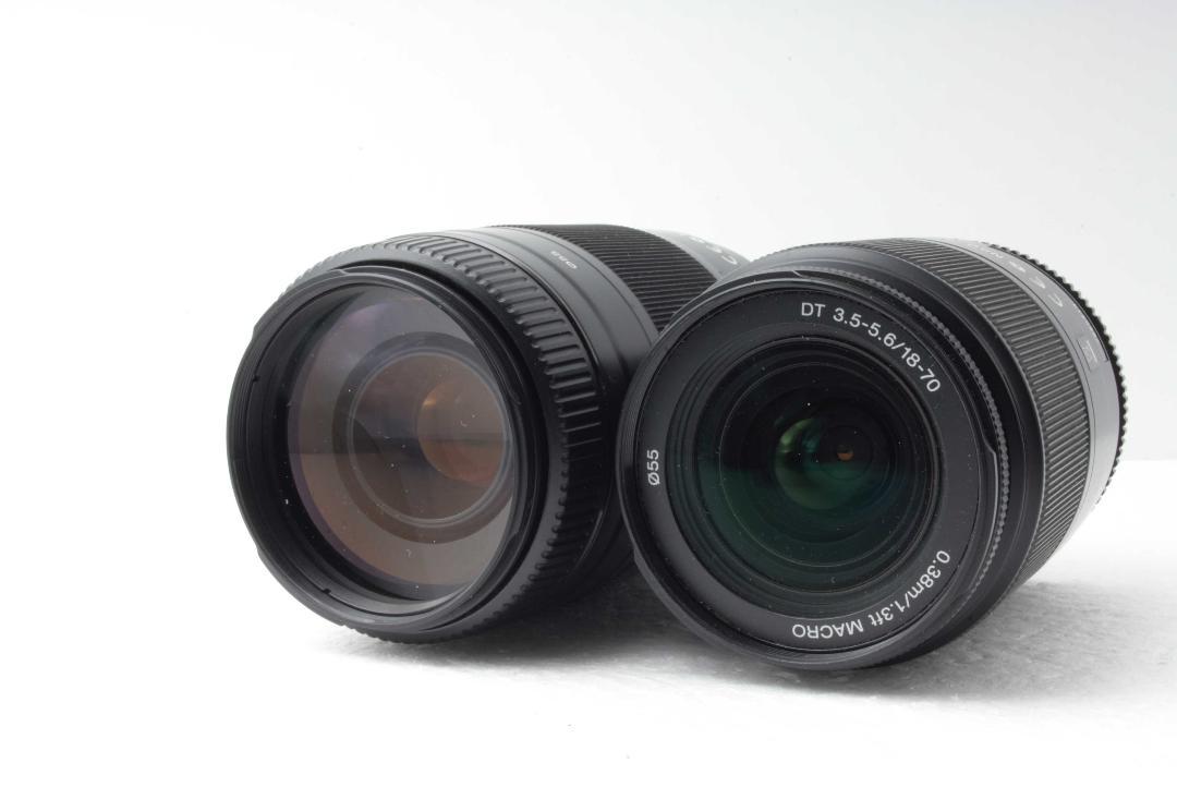 SONY α300 ダブルレンズキットライブビュー搭載で使いやすい！初心者も安心