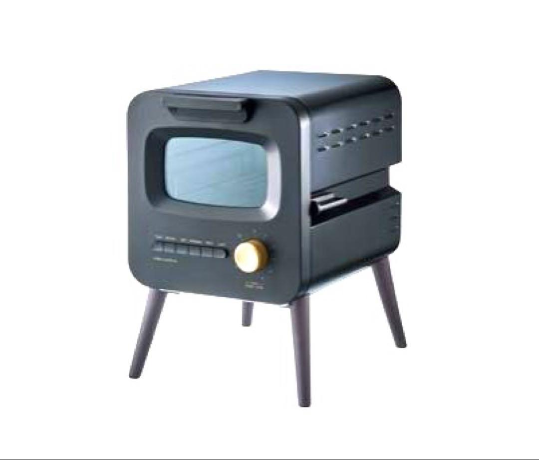 【未使用品】レコルト スライドラックトースター ブラック