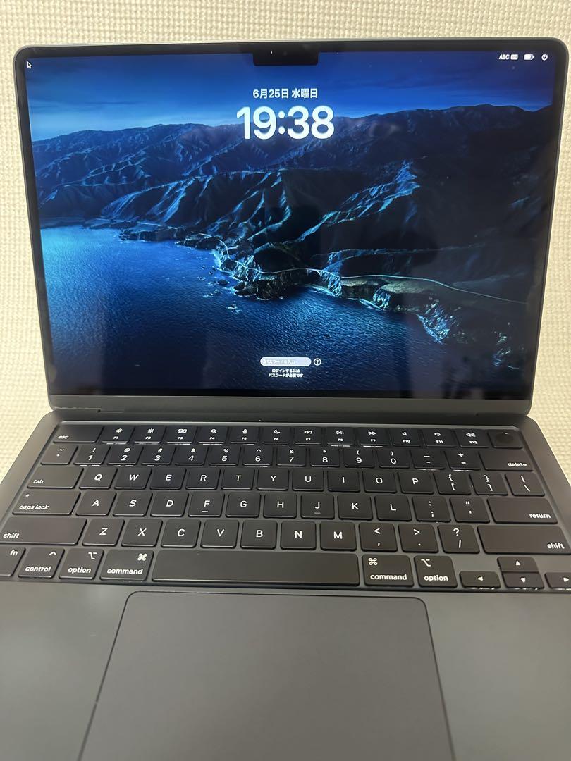 [美品] MacBookAir M2 ミッドナイト 16GB/512GB