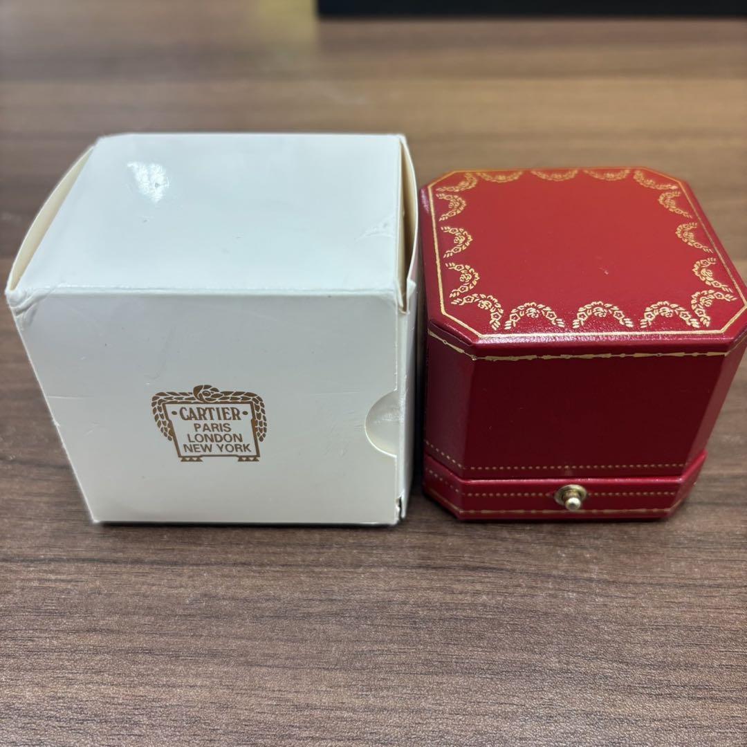 Cartier カルティエ ラブリング ハーフダイヤ 750WG 3P #46