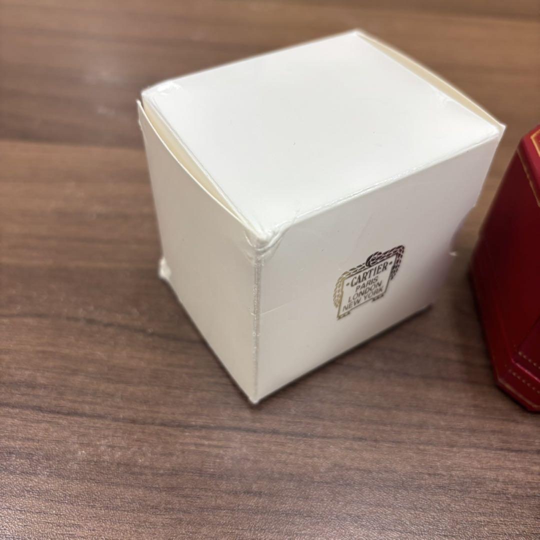 Cartier カルティエ ラブリング ハーフダイヤ 750WG 3P #46
