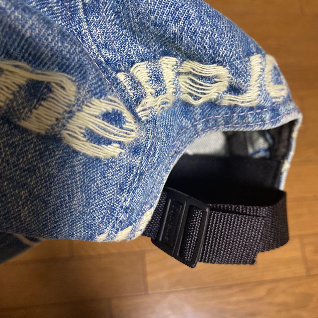 インディゴ〈 Supreme camp cap I9DWp-m12134018305 サイズ