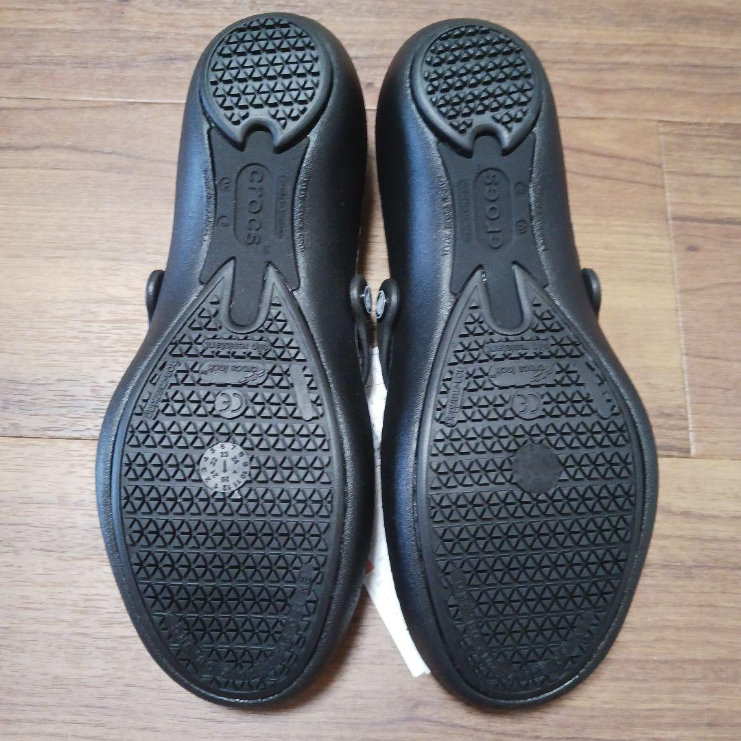2326 クロックス crocs アリスワーク ブラック 23 廃盤品 - メルカリ