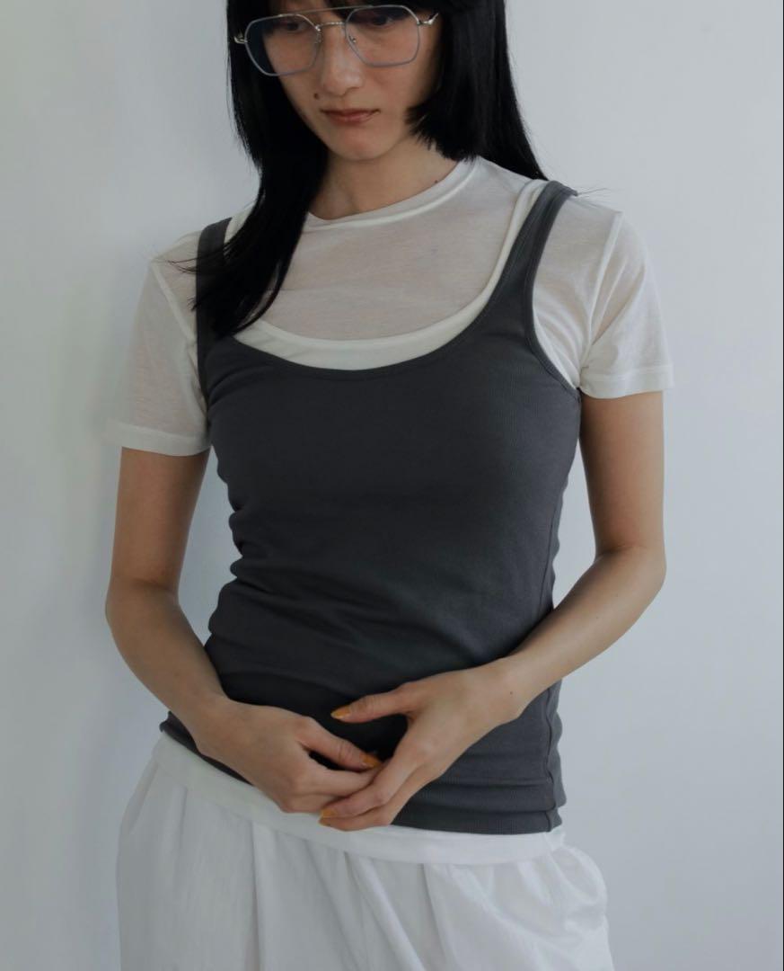 matike　anuke シアースラブTシャツ