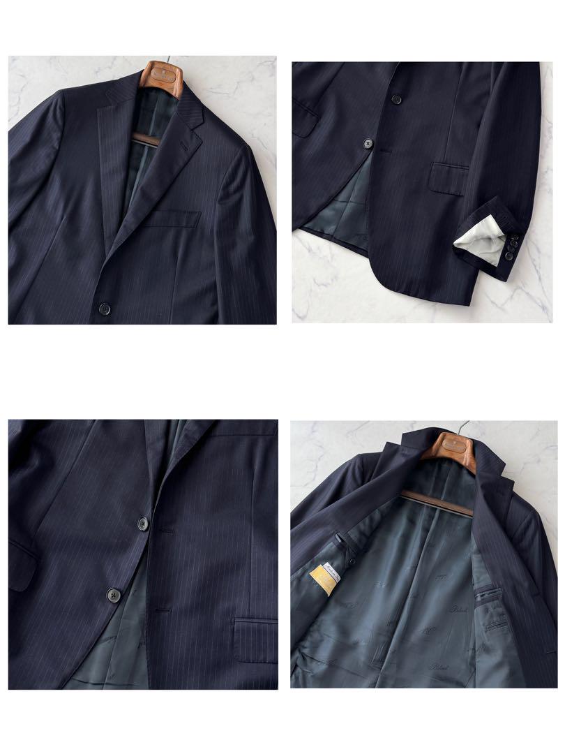 Belvest ベルベスト イタリア製 美品 ストライプ セットアップ