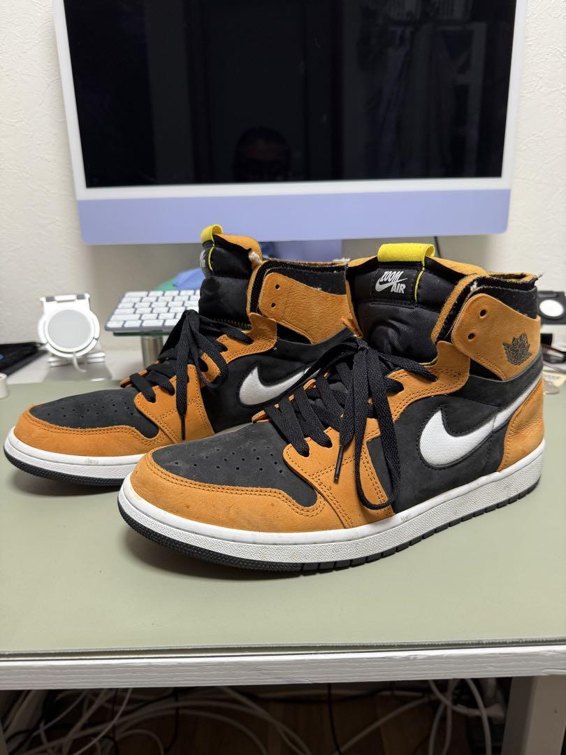 AIR JORDAN 1 ZOOM エアジョーダン1 モナークオレンジ