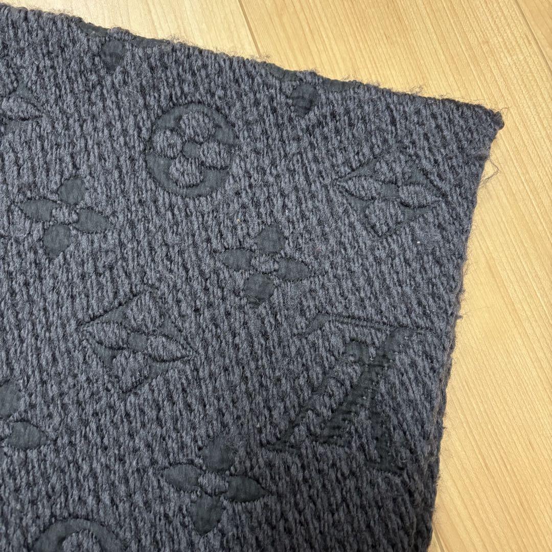 「超備品」　LOUIS VUITTON ブラック　モノグラムマフラー マフラー・モノグラム クラシック S00｜ルイ・ヴィトン 公式