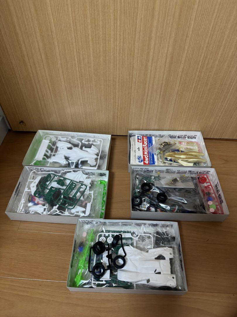 タミヤ TAMIYA ミニ四駆 5点セット 未組立 自動車