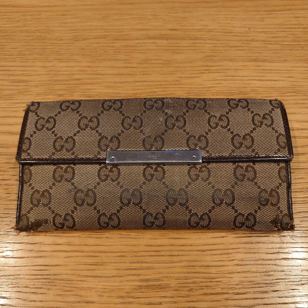 GUCCI 長財布 二つ折り GG柄 特別オファー wulift.com