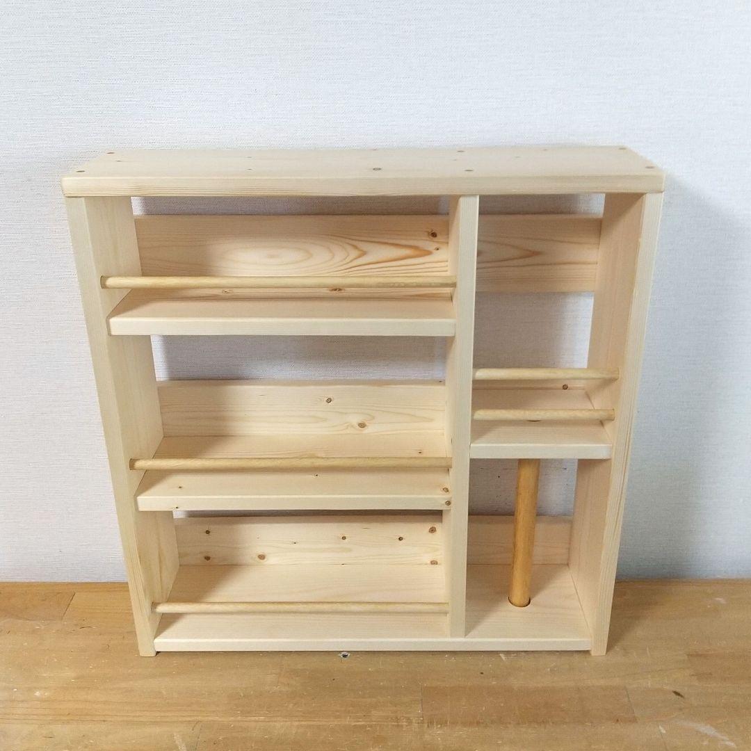 ナチュラル雰囲気☆ハンドメイド☆スパイスラック☆DIY