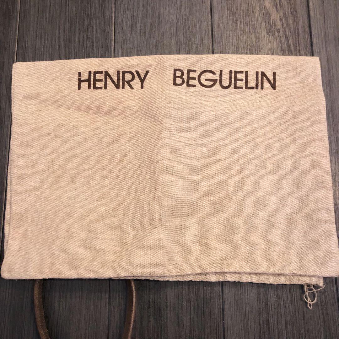 エンリーベグリン オミノ刺繍 レザー ショルダーバッグΩ