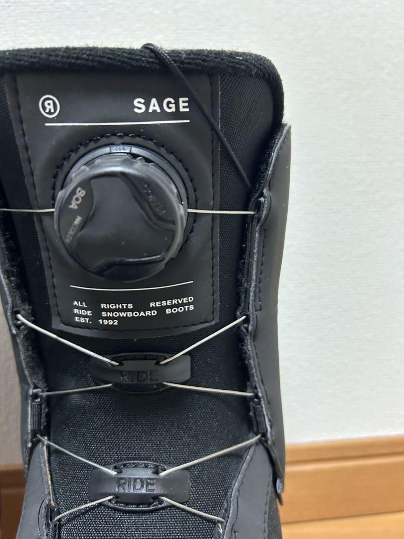 RIDE SAGE スノーボードブーツ US7.5 値下げ