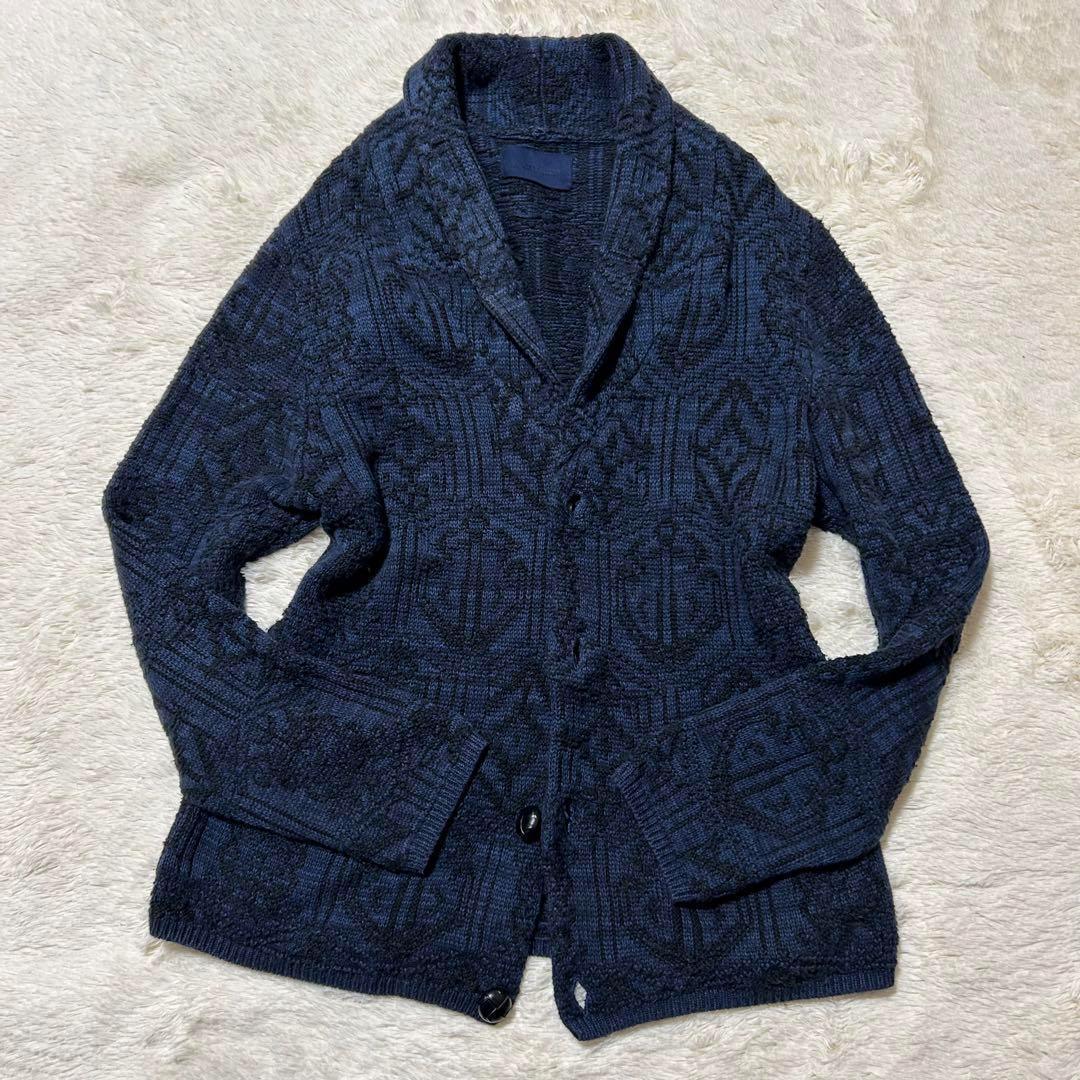【美品】junhashimoto ジュンハシモト × ナノユニバースカーディガン