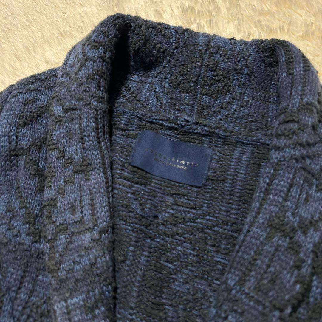 【美品】junhashimoto ジュンハシモト × ナノユニバースカーディガン