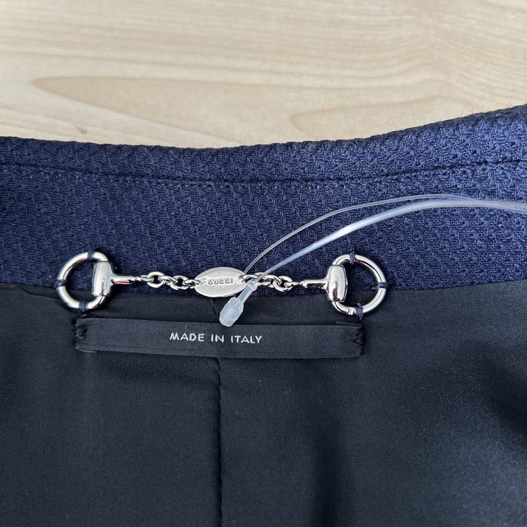 GUCCI ネイビー　ジャケット