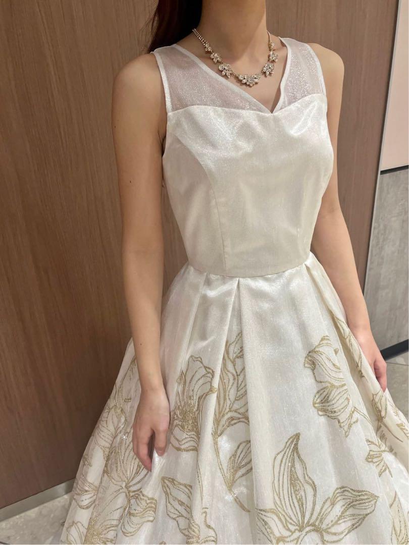 新品 AIMERエメ ロングドレス カラードレス パーティー ラベンダー