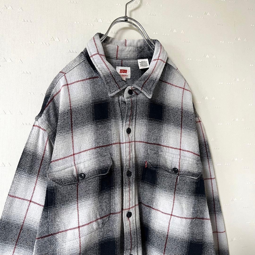 ネルシャツXL LL