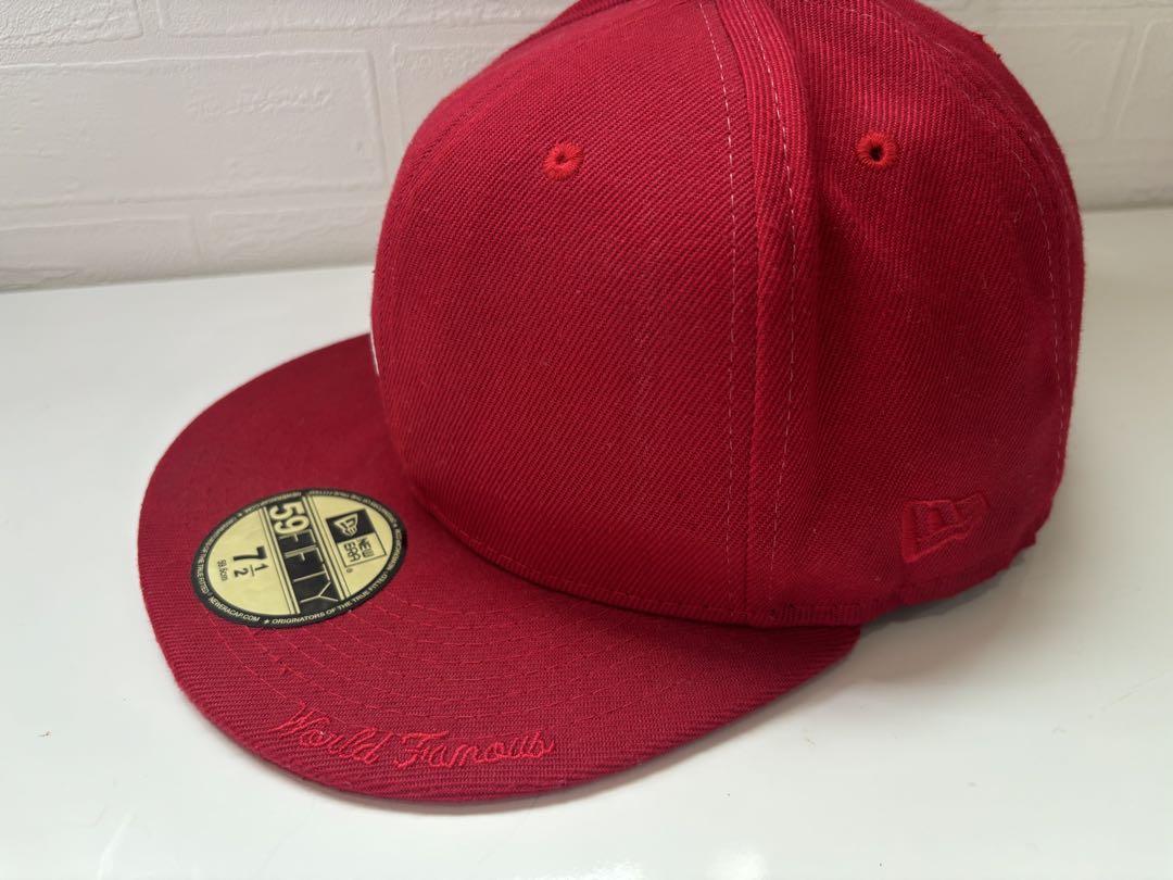 Supreme 59FIFTY レッドキャップ 7 1/4