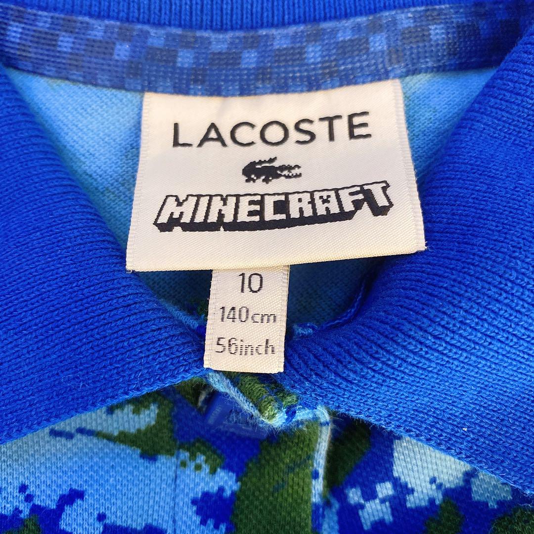 極美品♡140サイズ ラコステ×マインクラフト コラボ ワンピース