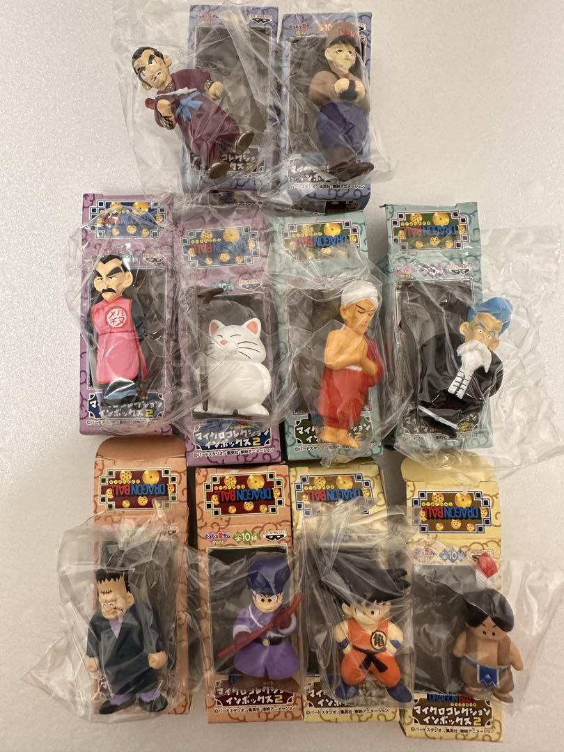 ドラゴンボール　マイクロコレクションインボックス　6種 希少】ドラゴンボール 孫悟空 マイクロコレクション イン