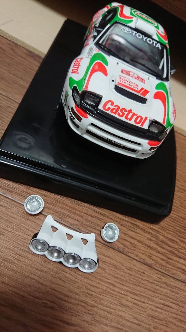 箱無し 1/10 カストロール セリカ(トヨタ セリカ GT-FOUR RC) ‘93 モンテカルロラリー優勝車 メカ付 /ラジコン Yahoo!オークション - タミヤ 1⁄24 カストロール セリカ GT-FOUR 93年