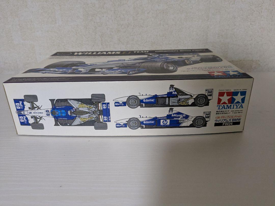 F1 タミヤ プラモデル 1/20 ウィリアムズ BMW FW24