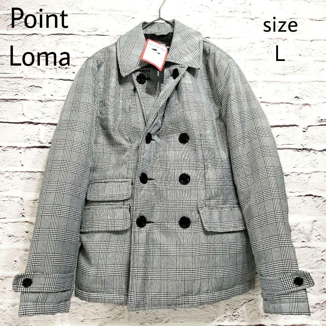【未使用品タグ付き】Point Loma 中綿 ピーコート グレンチェック