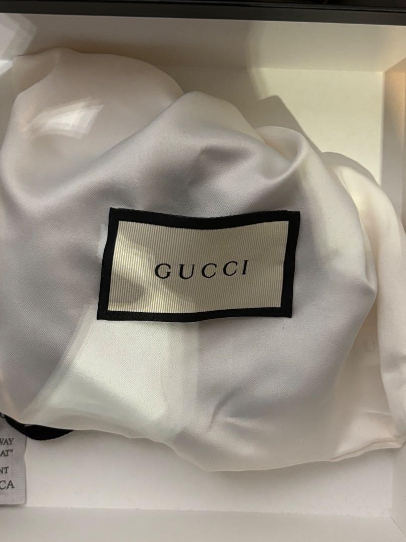 GUCCI 黒 レザー ベルト ゴールドバックル