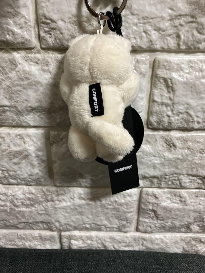 COMFORT MUNK KeyRing ぬいぐるみ キーホルダー　アイボリー COMFORT MUNK KeyRing ぬいぐるみ キーホルダー アイボリー