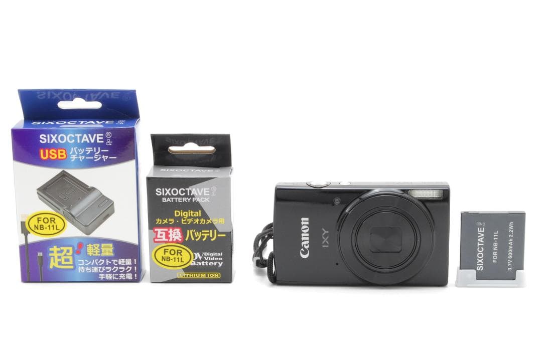 【美品】 キャノン Canon IXY 210 ブラック