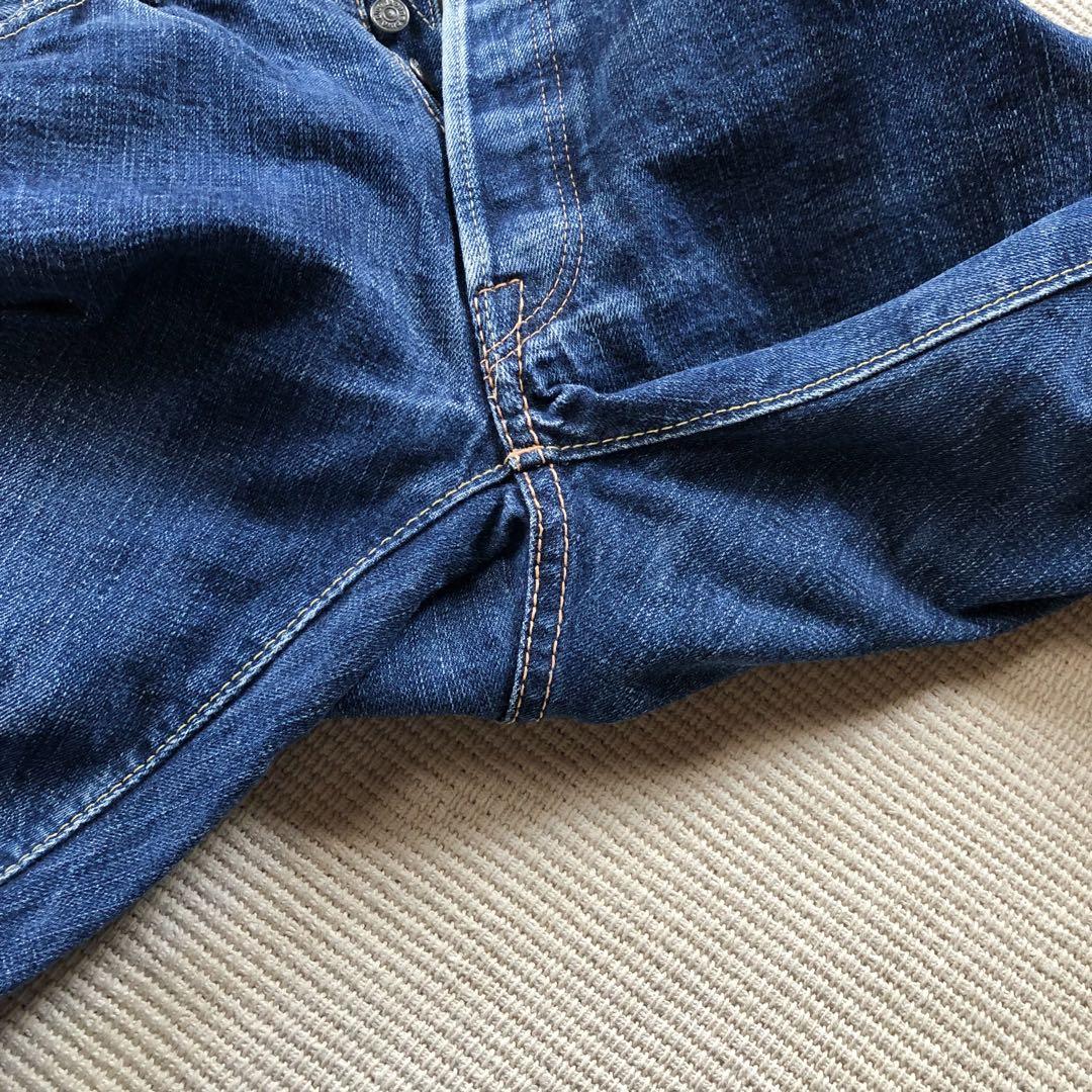 pure blue japan 赤耳 デニムパンツ ブーツカット ベルボトム34