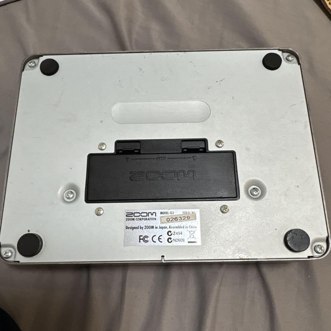 た*ん様 Zoom G3 ギターエフェクター 【アダプター付き、動作確認済み】