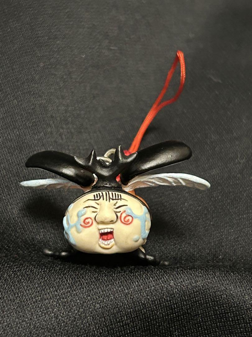 伝染るんです 吉田戦車 フィギュア根付け カブトムシの斉藤