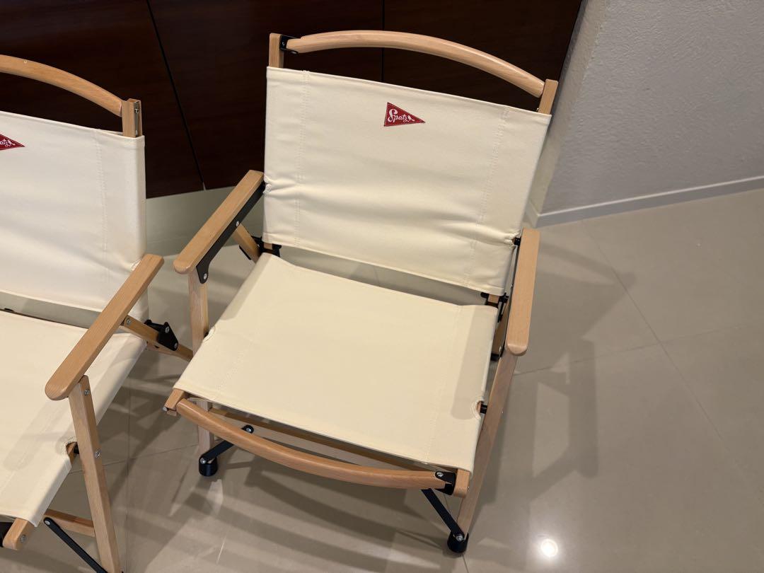 スパッツ Woodpecker フィールドチェア 折り畳みチェア2脚セット