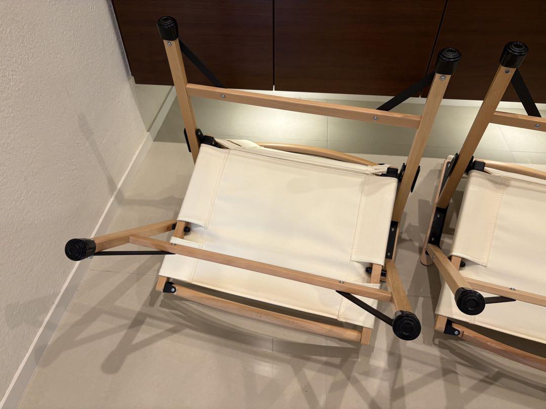 スパッツ Woodpecker フィールドチェア 折り畳みチェア2脚セット
