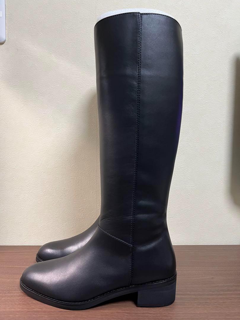 ING ロングブーツ 24cm 黒